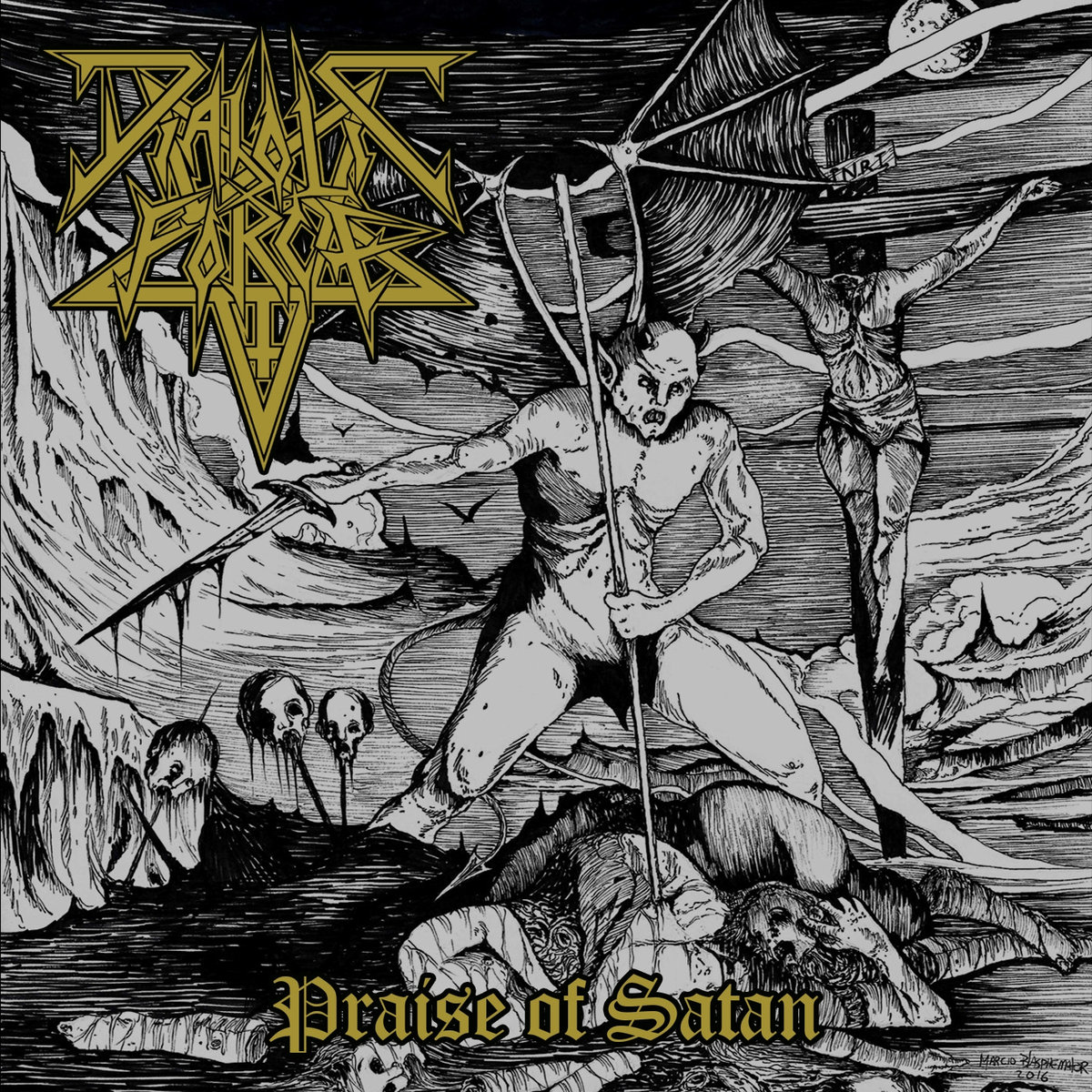 diabolic force – praise of satan