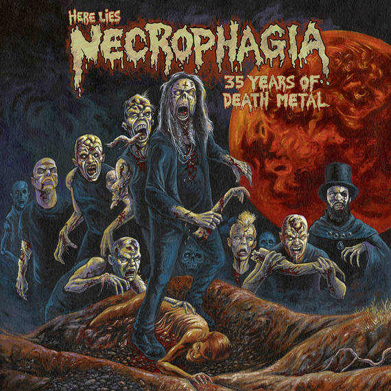 necrophagia – here lies necrophagia: 35 years of death metal