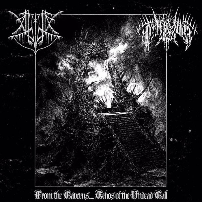 panzerwar / alghol – from the caverns​.​.​.echos of the undead call [split]