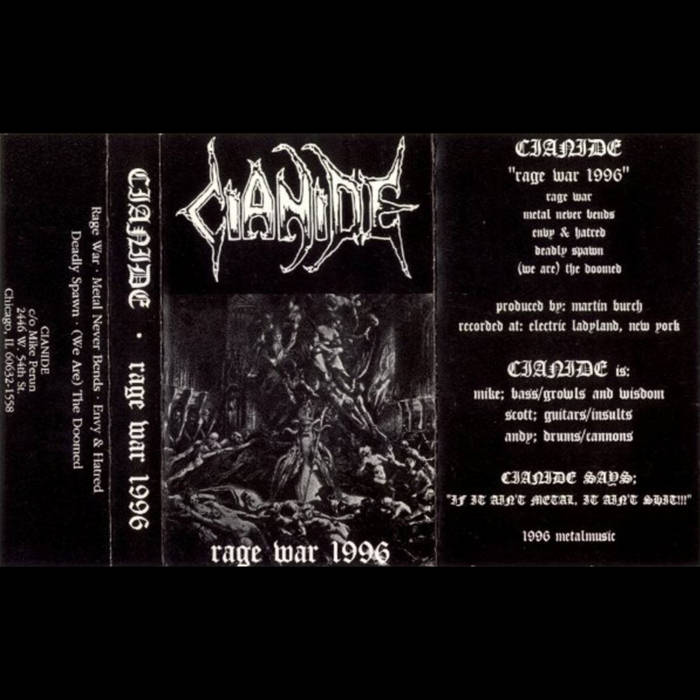 cianide – rage war [demo / re-release]