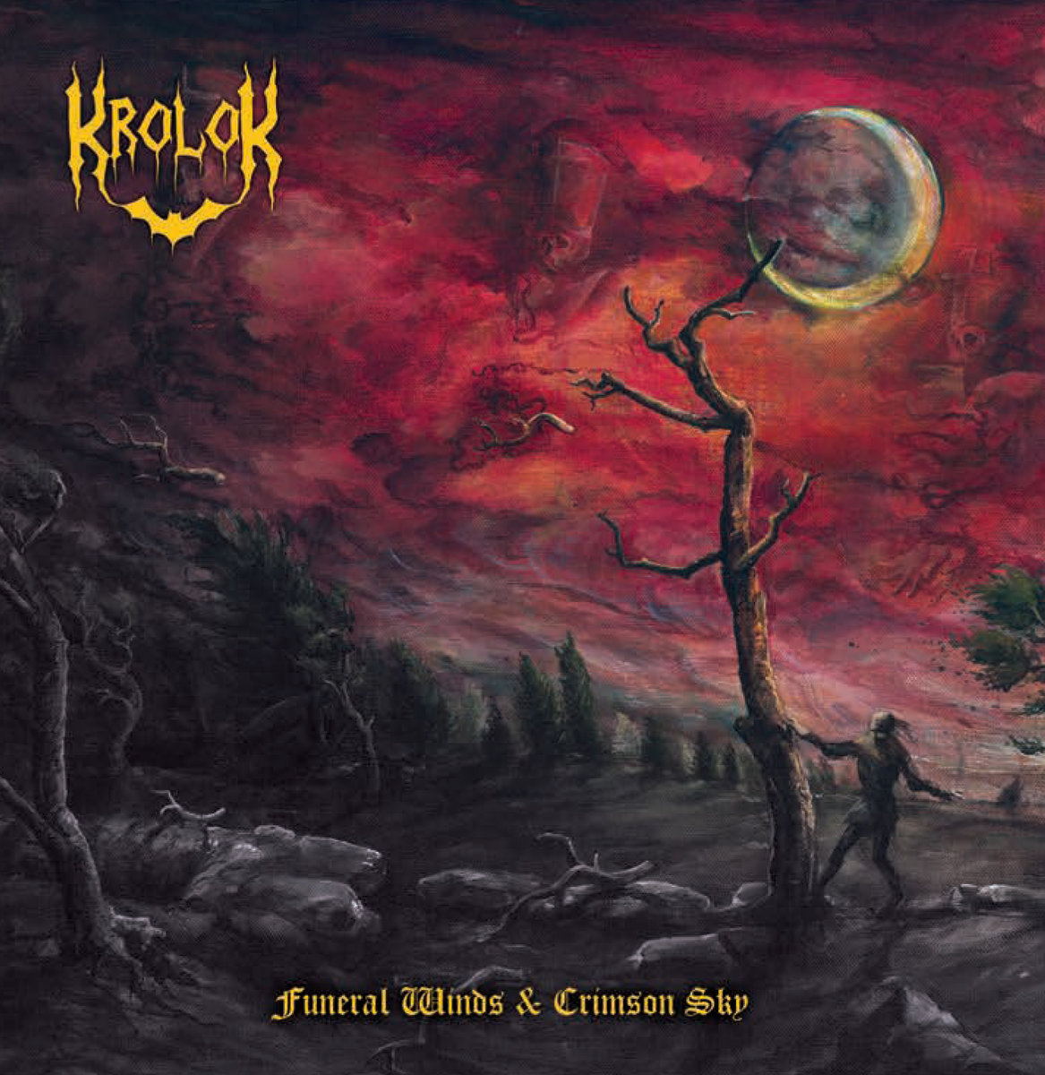 krolok – funeral winds & crimson sky