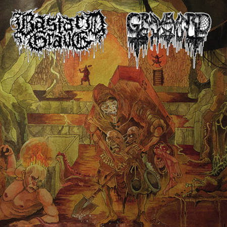 bastard grave / graveyard ghoul – bastard grave / graveyard ghoul [split]