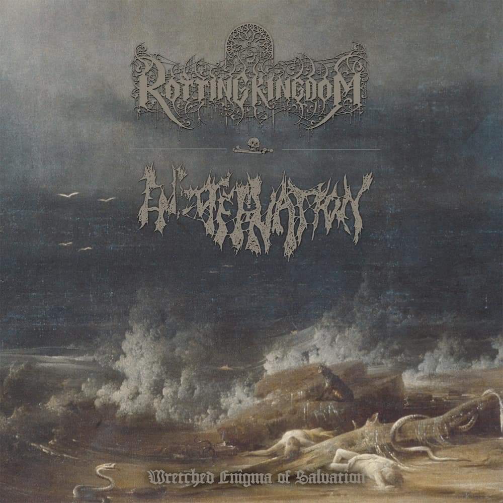 encoffination / rotting kingdom – wretched enigma of salvation [split]