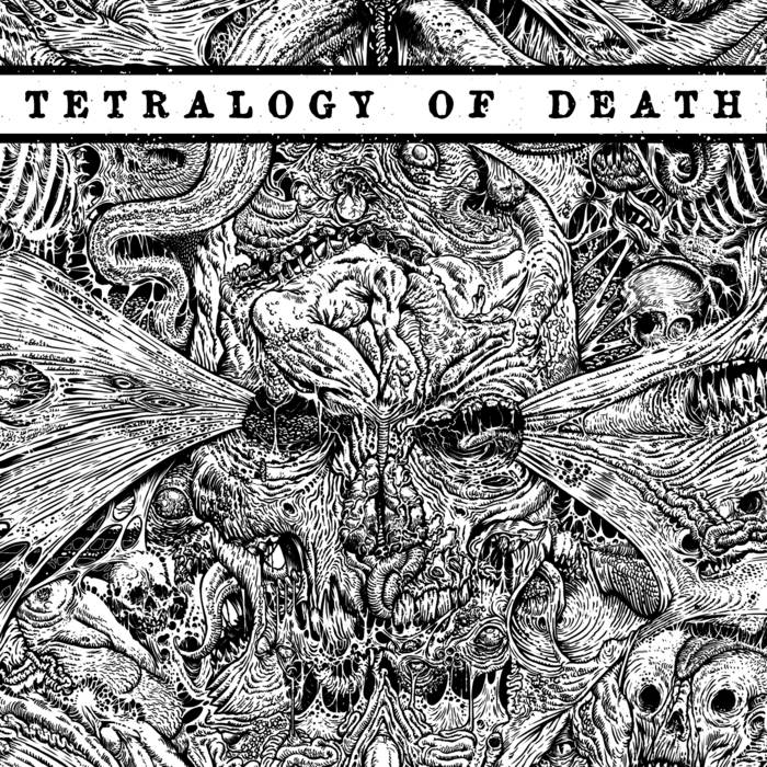 deiquisitor / phrenelith / taphos /  undergang  – tetralogy of death [split]